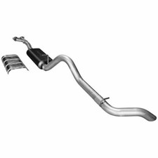 Flowmaster 17287 American Thunder Cat-Back Exhaust System - Single Side Exit