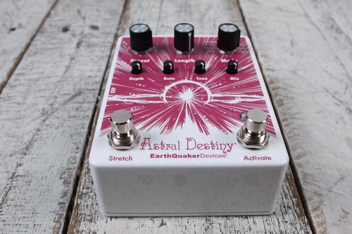 EarthQuaker Astral Destiny Reverb Pedal Electric Guitar Reverb Effects Pedal - Picture 8 of 10