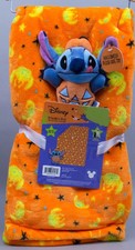 Disney Stitch Super Soft Velvet Plush40'x 30" Pet/Dog Blanket Squeaker Toy NWT