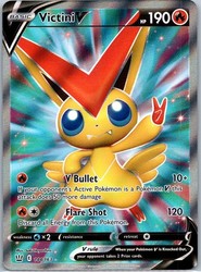 Victini V 144/163 Battle Styles Full Art Ultra Rare