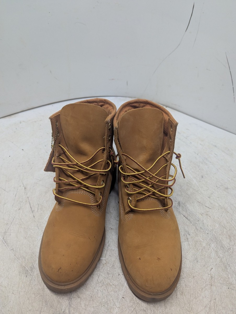 Timberland 6 Inch Basic Boots Men 10 M Wheat Nubuck Tan  display picture 2