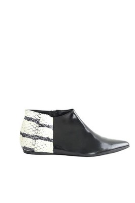 Pierre Hardy schwarze Lederstiefel 38