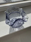 Fenton Wisteria Blue/Purple Rare Glass Short Bud Vase