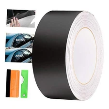 EZAUTOWRAP Free Tool Kit Black Vinyl Wrap Kit for Black 2Inch x 75Feet Matte
