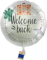 Folienballon Welcome Back – Willkommen ZurüCk Ballon | Willkommensballon FüR Hei