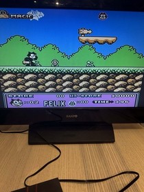 Felix The Cat Nintendo NES Game Cartridge With Original Dust Sleeve Tested Works