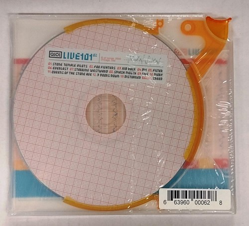 Q101 - Live 101 02 Volume 2 Stone Temple Pilots Foo Fighters Kid Rock NEW SEALED - Picture 2 of 2