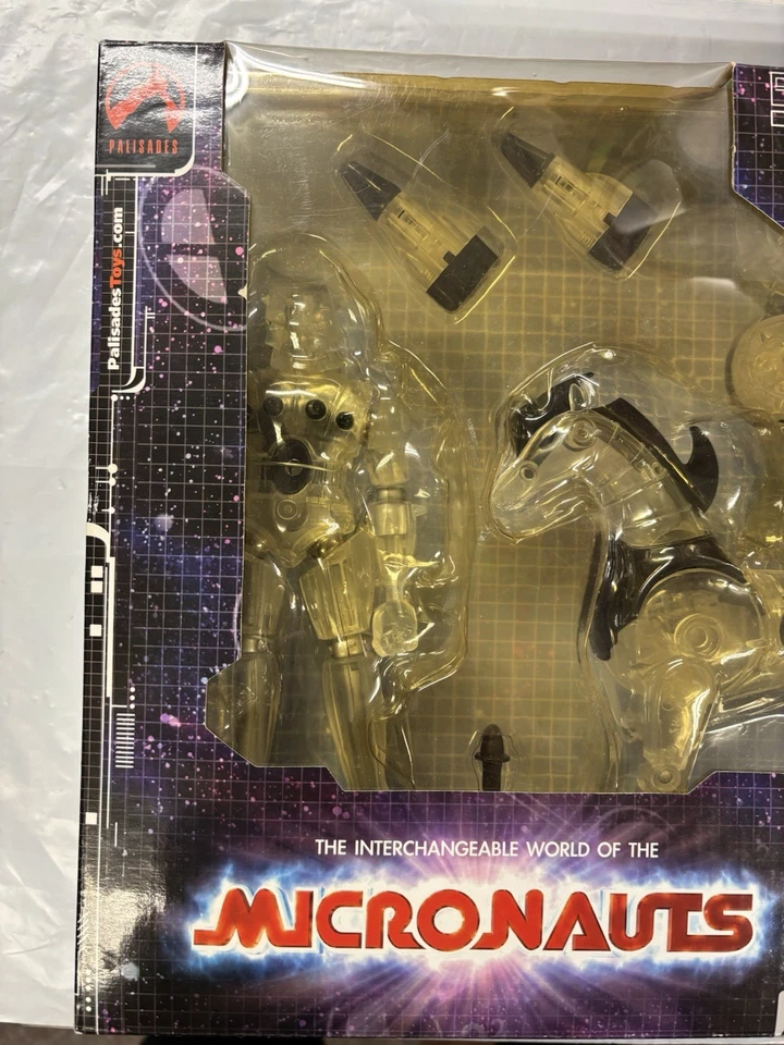 Palisades 2002 Micronauts Clear Baron Karza Andromeda Takara Microman Nuevo Foto 2 de 4