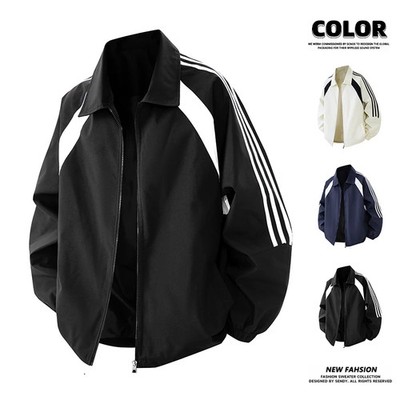 2025 Autumn Aviator Jacket Young Middle-aged High-quality Versatile Japanese Ret