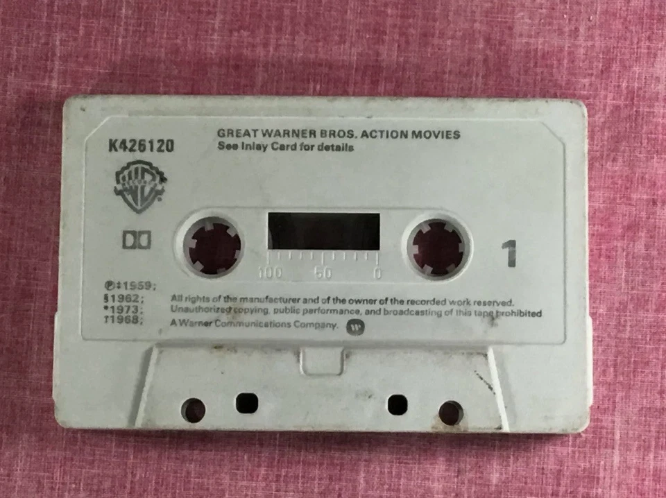 Great Warner Bros, Action Movies, WB Records, Audio Cassette - Image 4 of 4
