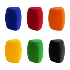 Shockproof Triangular Microphones Cover Dense Sponges Noise Filtering Windscreen