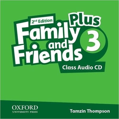 Family & Friends 2e Plus 3 Class Audio CD - 9780194403474