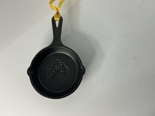 Lodge 2023 Skate Christmas Ornament Cast Iron Mini Skillet - Retired Collectible
