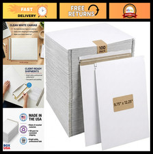 Rigid Mailers 9" x 12" 100-Pack - Cardboard Envelopes for Photos, Documents, P
