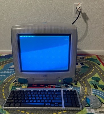 1998 Original iMac G3 Bondi Blue | All-in-One Desktop | Tested And Working