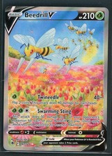 Pokémon Beedrill v Alternate Full Art Holo Card 161/189 Swsh10: Astral Radiance on eBay