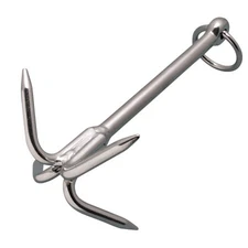 316 STAINLESS HOOK ANCHOR 1 LB, GRAPPLE HOOK ANCHOR, GRAPPLING HOOK ANCHOR