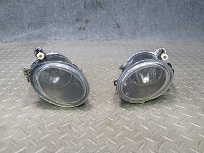 01-03 BMW E39 540ia SET OF 2 FRONT LEFT & RIGHT M-TECHNIK FOG LIGHT LAMP OEM