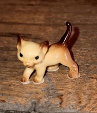 VINTAGE HAGEN-RENAKER SIAMESE KITTEN FIGURINE MADE IN USA