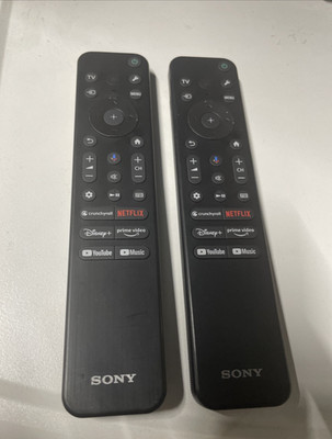 2X Original Sony RMF-TX811U Led Tv Remote Control* WORKING GOOD *