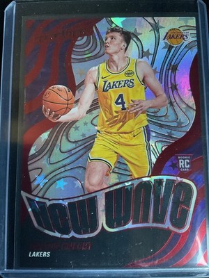 2024-25 Panini Revolution New Wave Dalton Knecht #4 Red Astro 186/299 (RC)