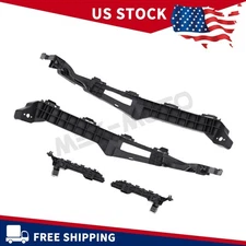 Left+Right Front Bumper Bracket & Headlight Bracket For 2018-2020 Accord Sedan