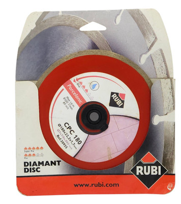 RUBI Pro Diamant Disc Porcelanic CPC 180, 30955, 7 Inches