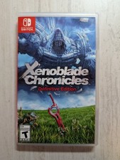 NO GAME Variant Cover Xenoblade Chronicles Definitive Edition case