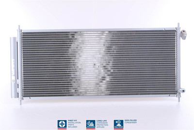 NISSENS Kondensator Klimaanlage ** FIRST FIT ** 940051 für HONDA Aluminium JAZZ