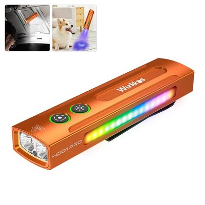 Wurkkos HD01PRO UV Flashlight with Light&White LED HD01 PRO-Orange 