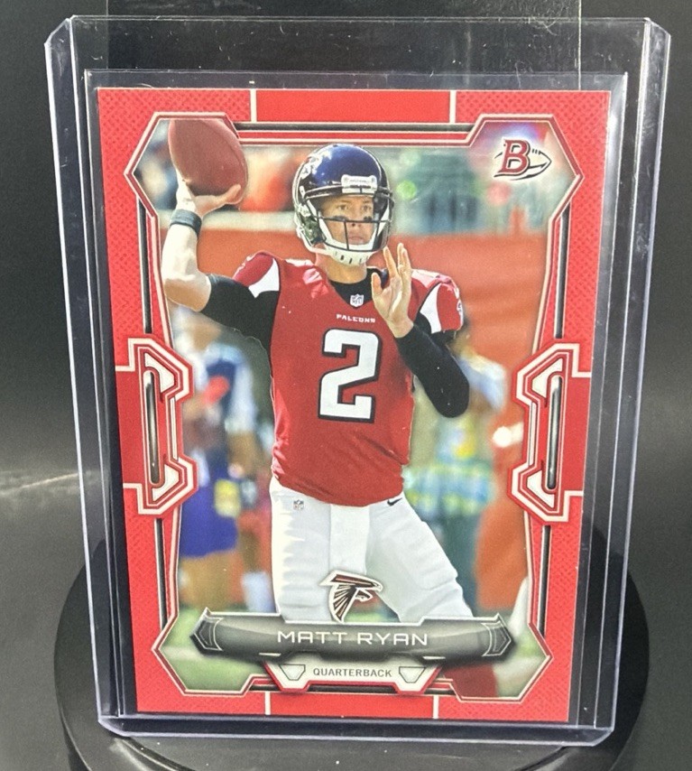 2015 Bowman - Matt Ryan #14 Red /25