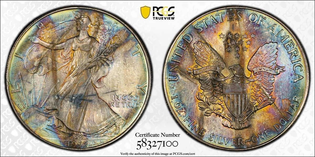 Las mejores ofertas en Monedas de plata American Eagle 1992 | eBay