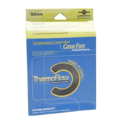 Vantec ThermoFlow TF9225 9CM Case Fan - Image 2 of 2