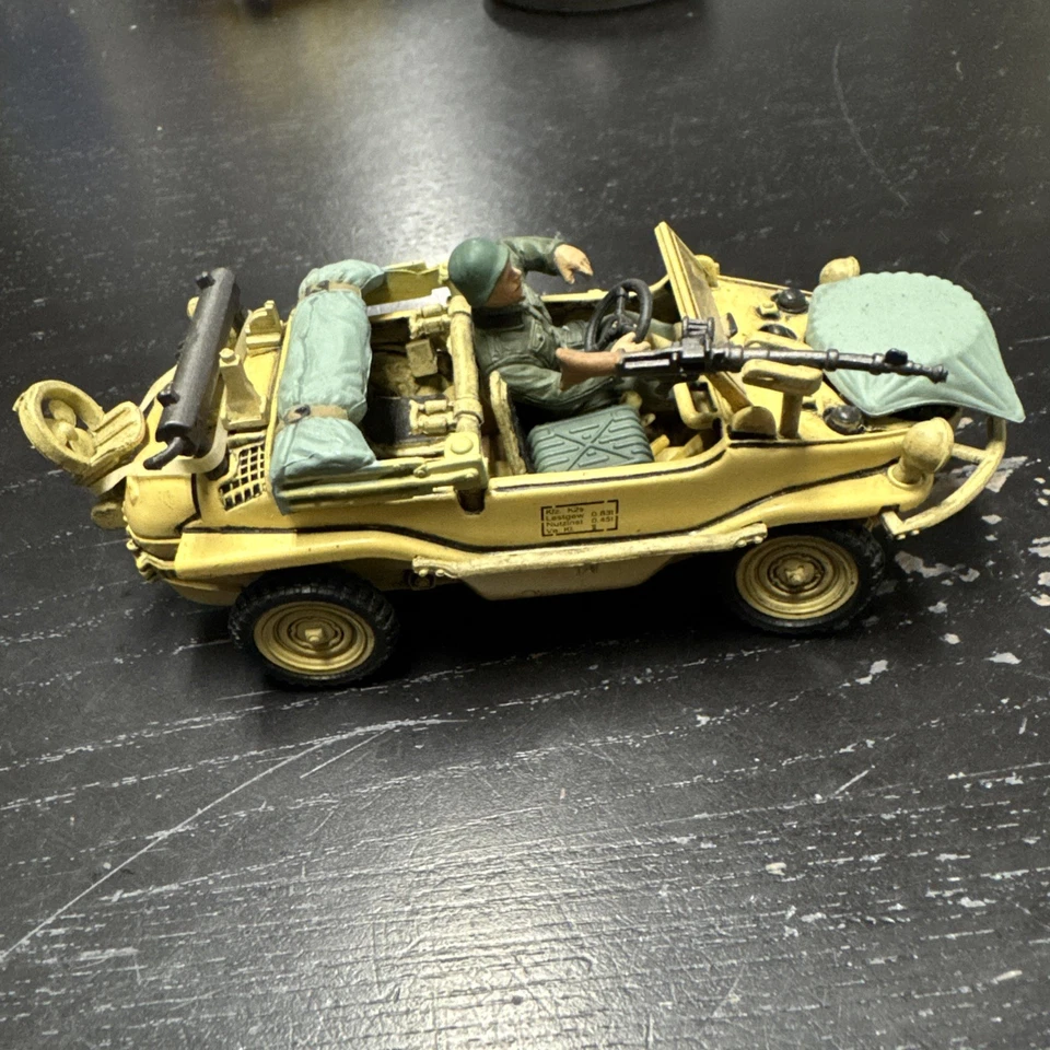 Unimax Forces of Valor 1:32 German Schwimmwagen Type 166 Normandy 1944 No - Image 3 of 4
