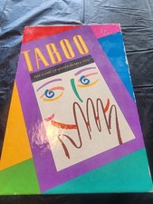 Taboo Board Game The Game Of Unspeakable Fun Complete 1989 Vintage