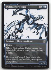 MTG Quicksilver Fisher (Showcase) C Phyrexia: All Will Be One 287 LP
