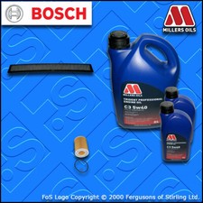 SERVICE KIT for BMW X3 (E83) 3.0I M54 OIL CABIN FILTERS +7L 5w40 OIL (2004-2006) 5.28 per litre