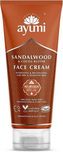 Sandalwood & Cocoa Butter Face Cream with Aromatherapy - 100ml for Soft Skin - Picture 3 of 8