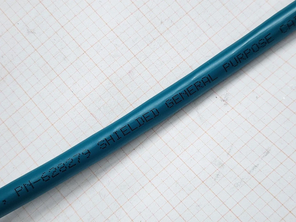 Allen Bradley 22/4P CAT5e F/UTP Shielded Industrial Ethernet Cable Teal /25ft - Image 4 of 4