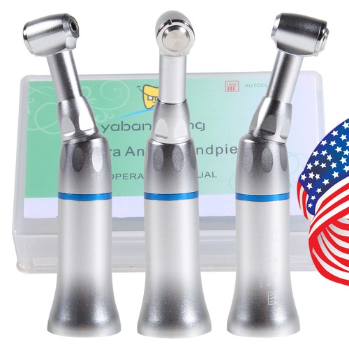 Pulsante Dentale Bassa Velocità 1:1 Contra Angolo Motore Aria Dritta Tipo E 4 Fori - Foto 49 di 65