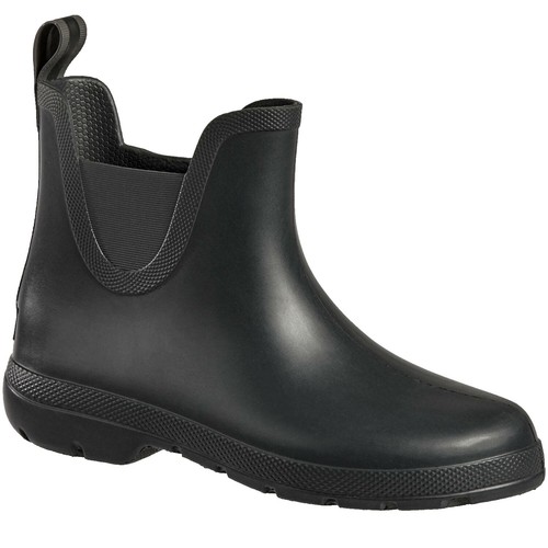Totes Rubber Overshoes Galoshes Black Made in USA Rain Shoe  display picture 1