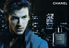 Publicité Advertising 039  2012     parfum homme Bleu de Chanel  (2 pages)