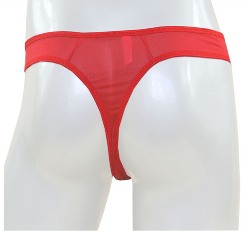 Sexy Pene Ropa Interior Tanga Marido Novio Hombres Ver a través del Abultamiento Regalo Bragas - Imagen 5 de 26