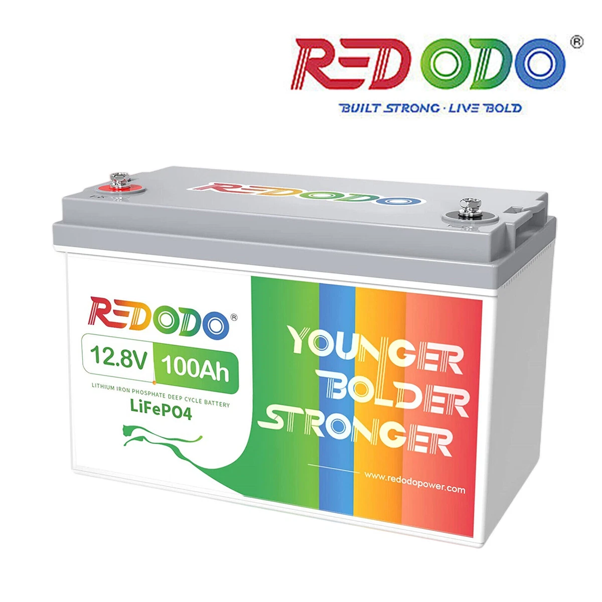 Redodo 12,8V 100AH Low Temp LiFePO4 Deep Cycle Batterie