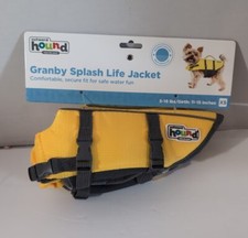 Outward Hound fr Dogs Granby Splash Life Jacket XS Yellow Extra Small 5-15 Lbs
