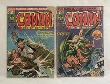 Conan the Barbarian Lot (3) Low Grade #39, 42, & 102 John Buscema!