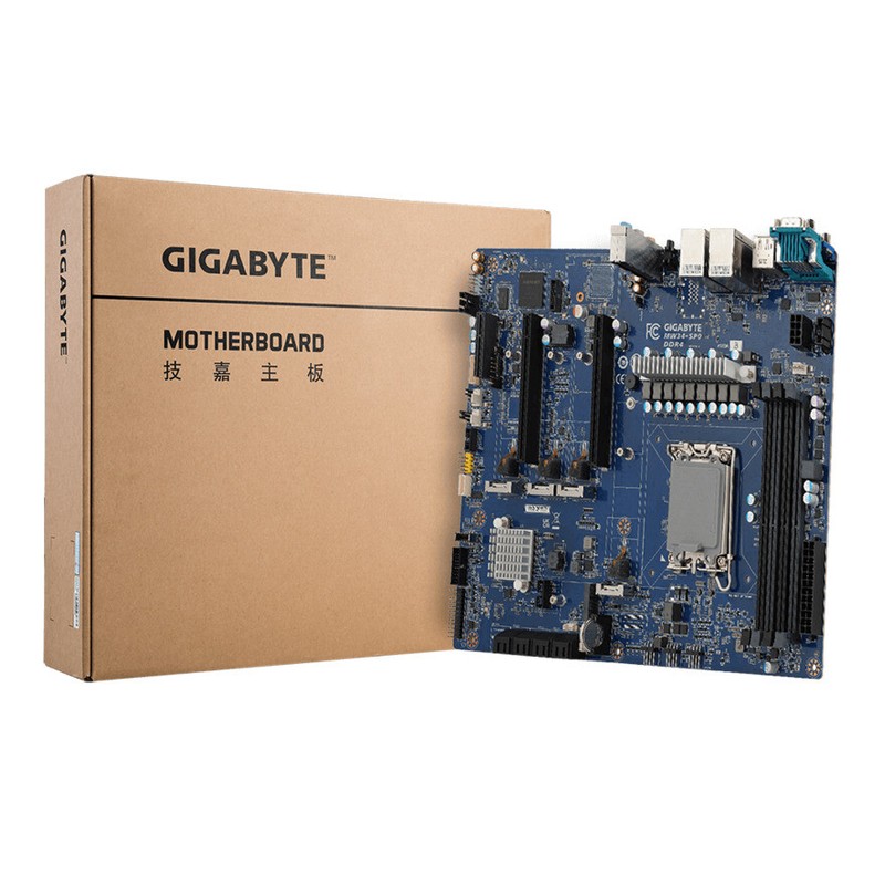 GIGABYTE MW34-SP0(Rev1.1) LGA1700 W680 DDR4 IPMI Support 12/13/14 th i7/i9 CPU