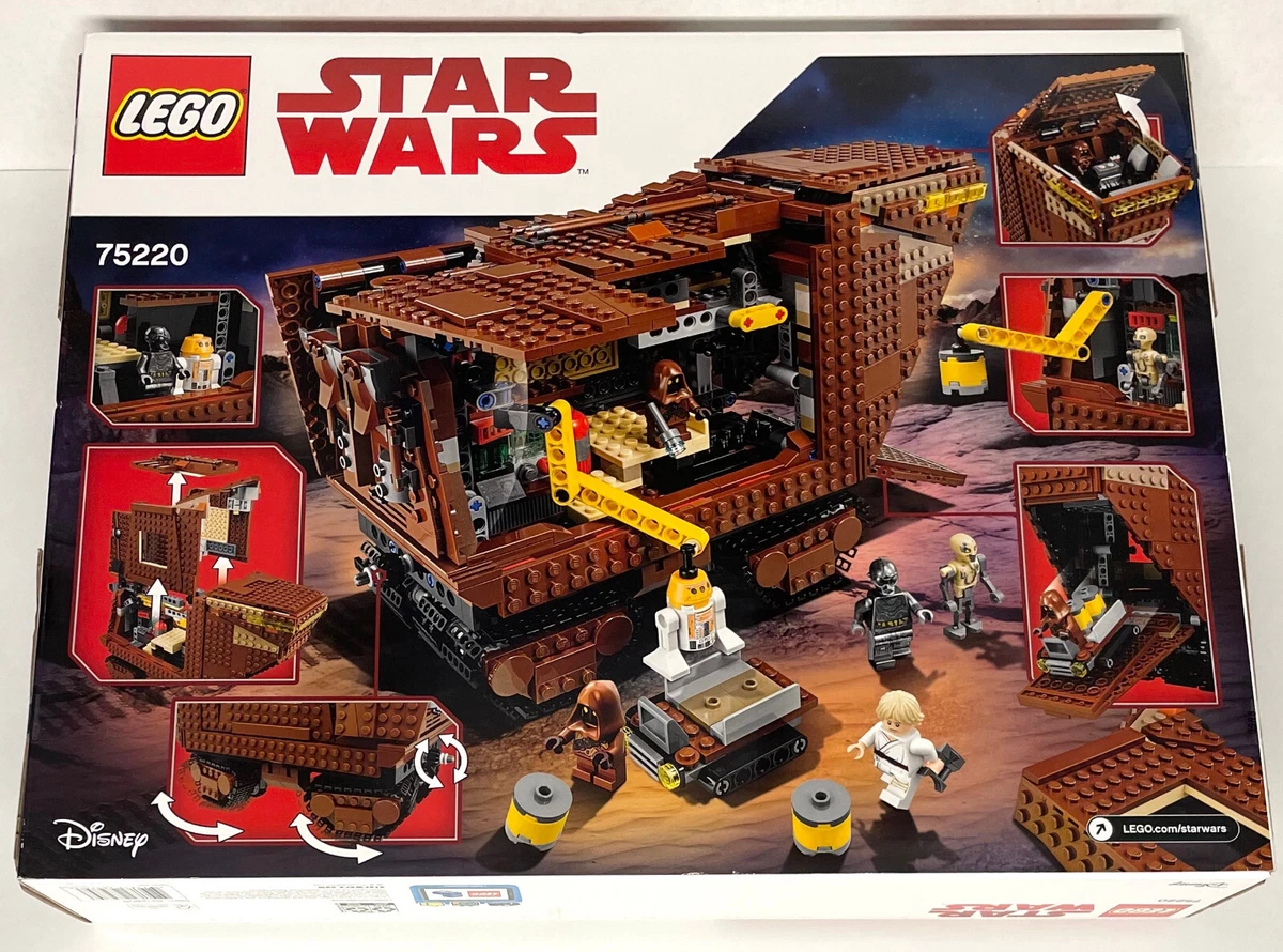Lego sale sandcrawler ebay