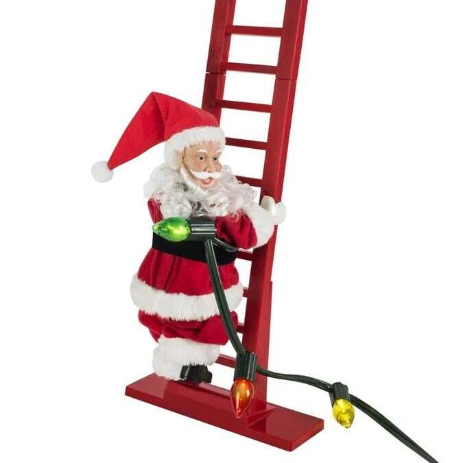 Mr. Christmas Stepping Climbing Santa