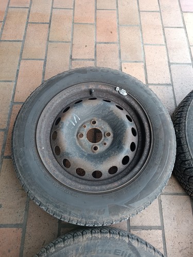 Fiat Punto 188 & Panda 169 Winterräder Stahlfelgen 165/70R14 81T DOT 5223 5-6mm - Bild 4 von 13